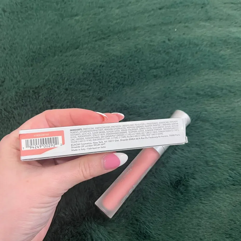 NEW Buxom Full On Plumping Matte Lip Creme in Catching Rays Soft Beige Nude